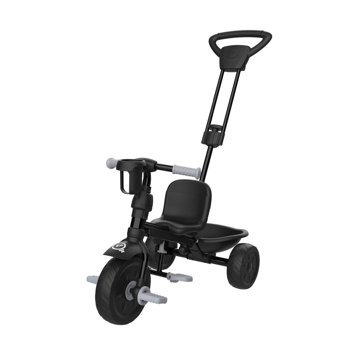 Tricycle enfant évolutif 4 en 1 DELUXE noir - gris, TP TOYS