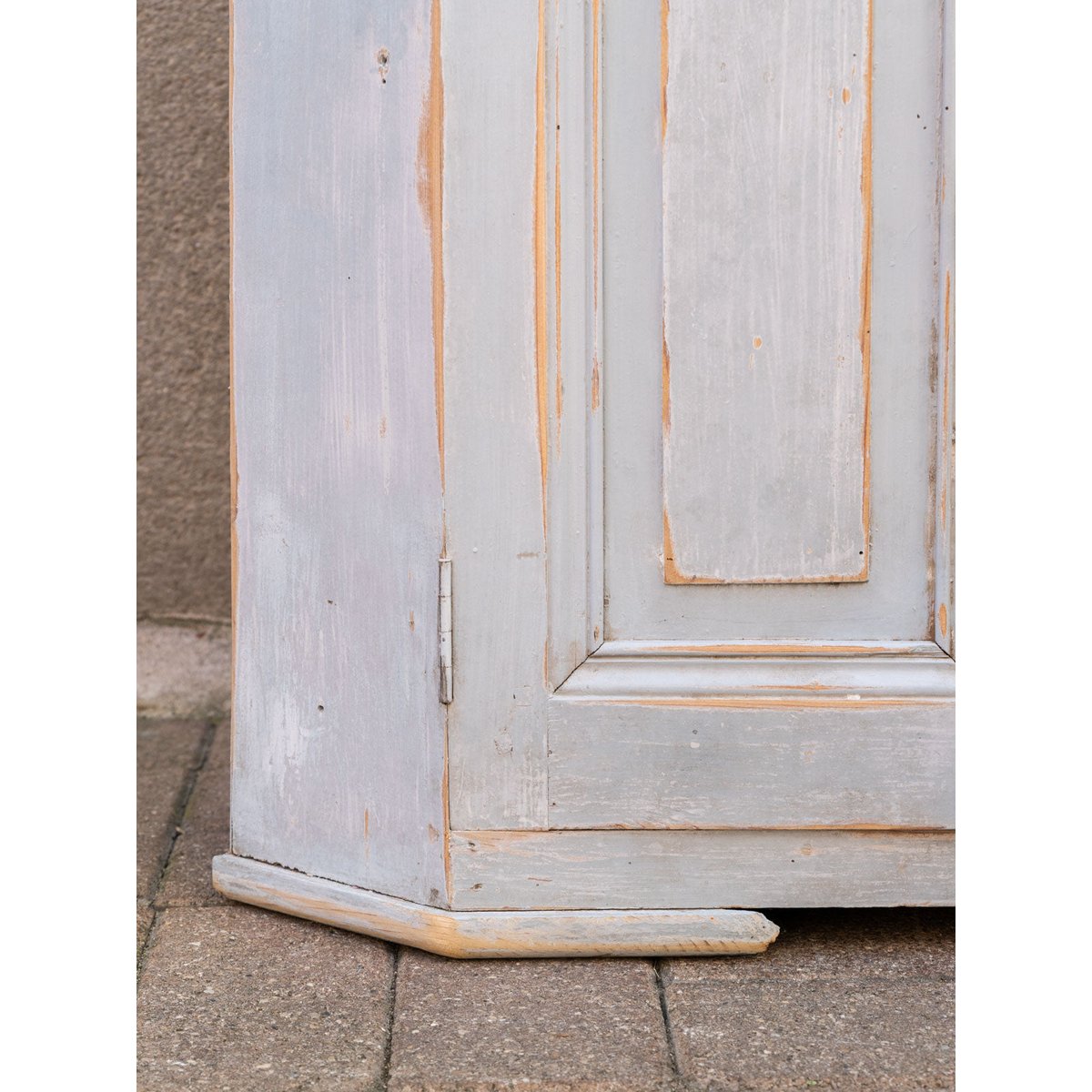 Confiturier en bois patiné bleu Gilbert N°1823 - Bon état bois clair, DEBONGOUT