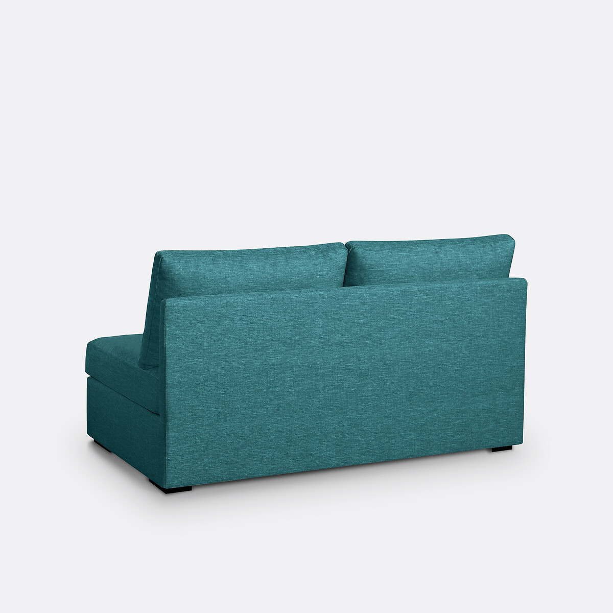 Divano Robin, chiné, comfort superiore blu pavone, SO'HOME