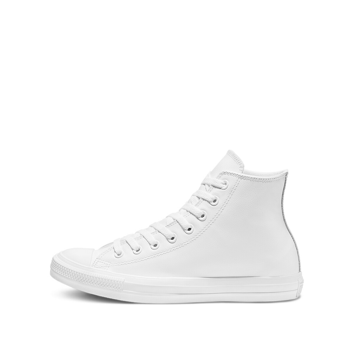 Chuck Taylor All Star Mono Pele Hi branco, CONVERSE