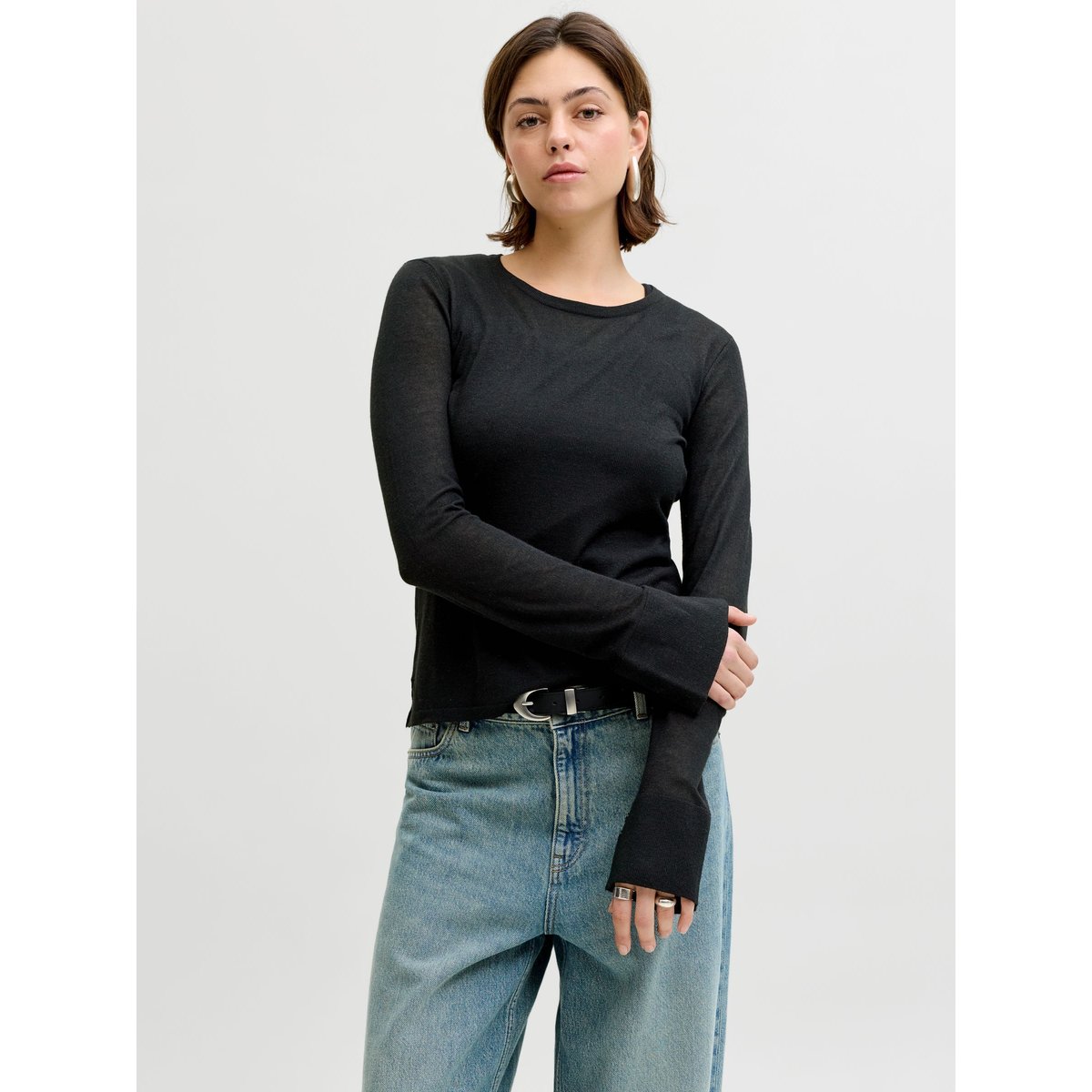 Pull En Maille noire - black, JJXX