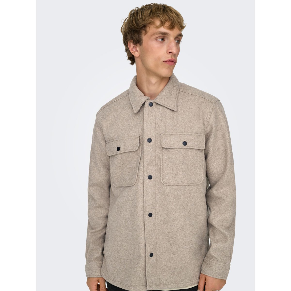 Chemise chinchilla, ONLY & SONS