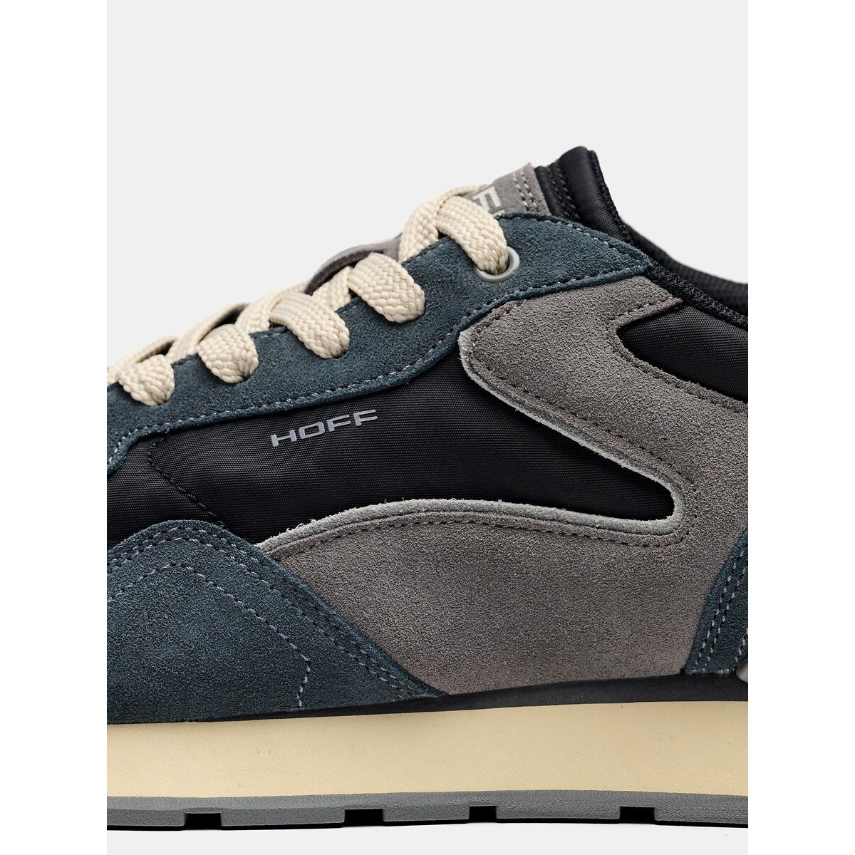 City Blue Mixed-Material Trainers navy blue, HOFF