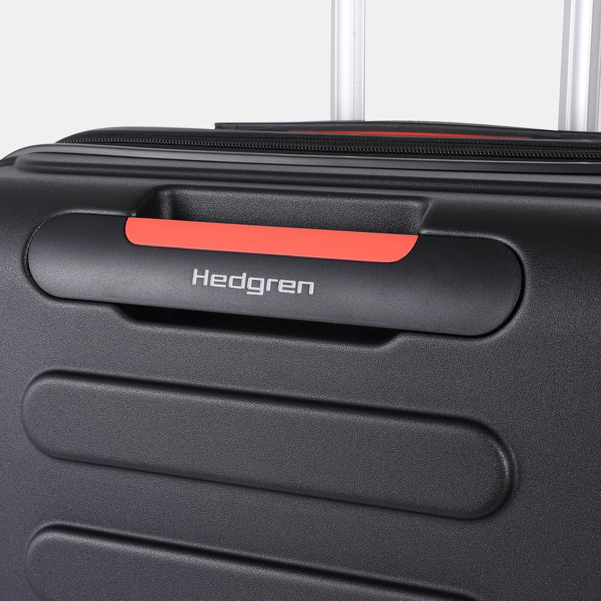 Valise soute rigide extensible 4 roues sécurisée black, HEDGREN