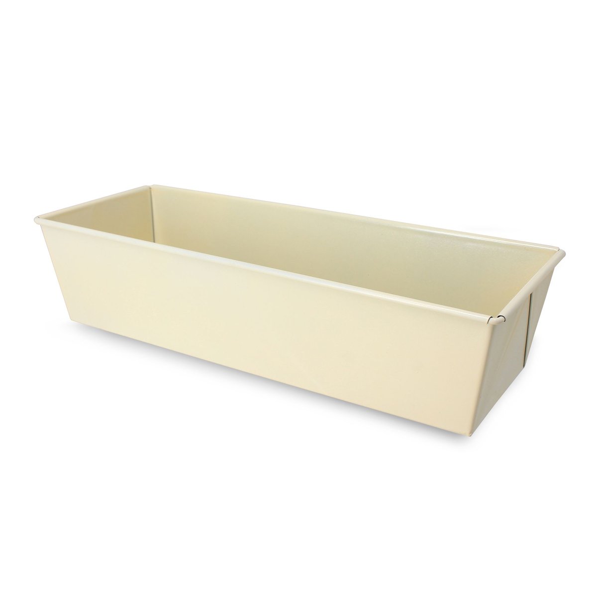 Moule à cake en acier carbone 30,5cm, COLORAMA crème, MENASTYL