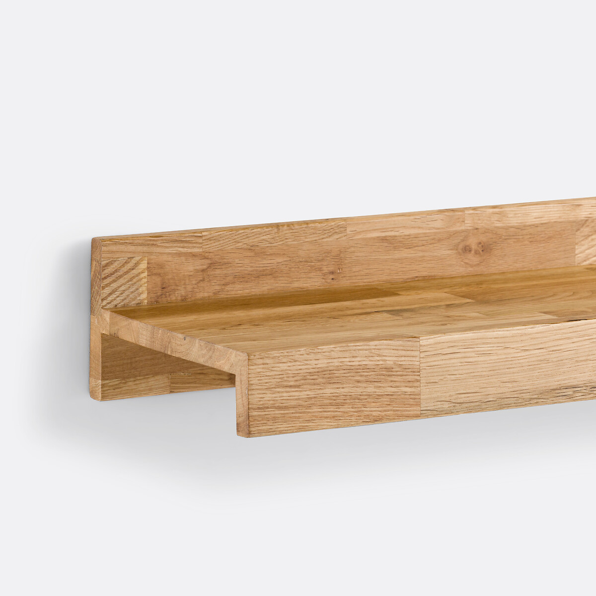 Estante de pared de roble macizo, longitud 80 cm, HIBA natural, LA REDOUTE INTERIEURS