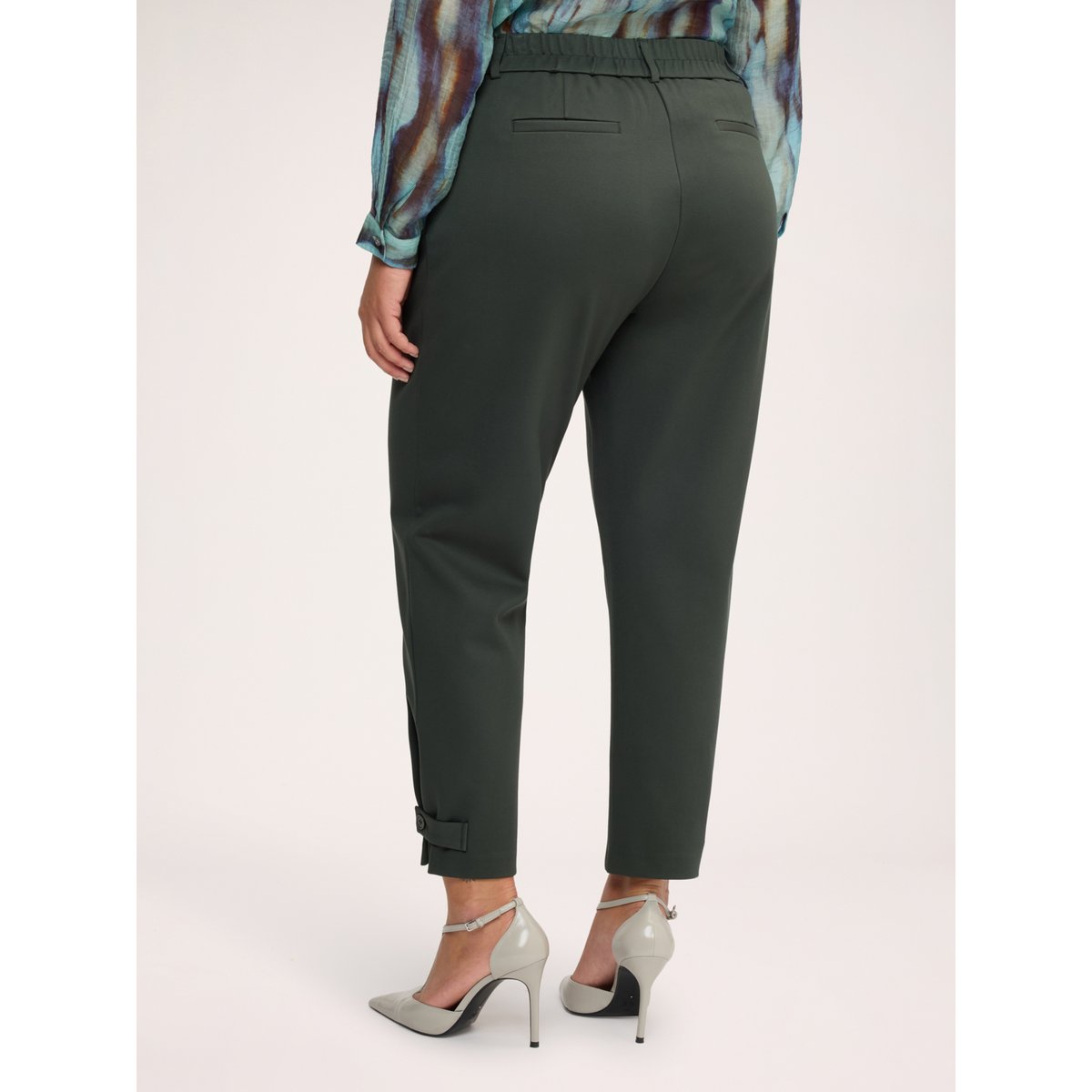 Pantalon Carrot vert, FIORELLA RUBINO