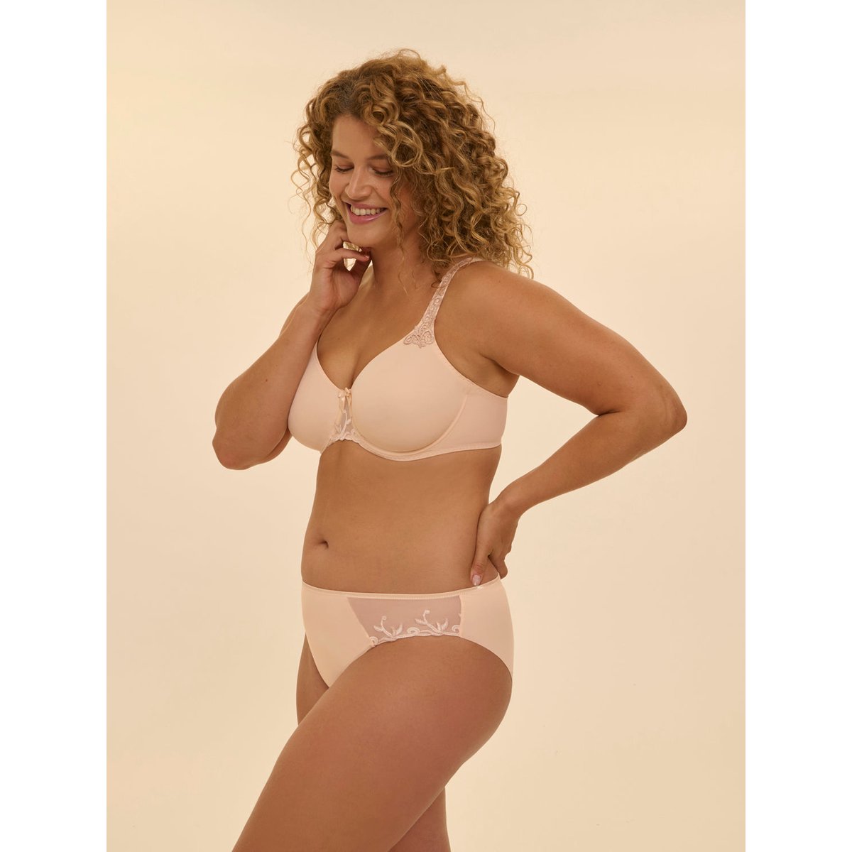 Slip coton - ANDORA nude, SIMONE PERELE