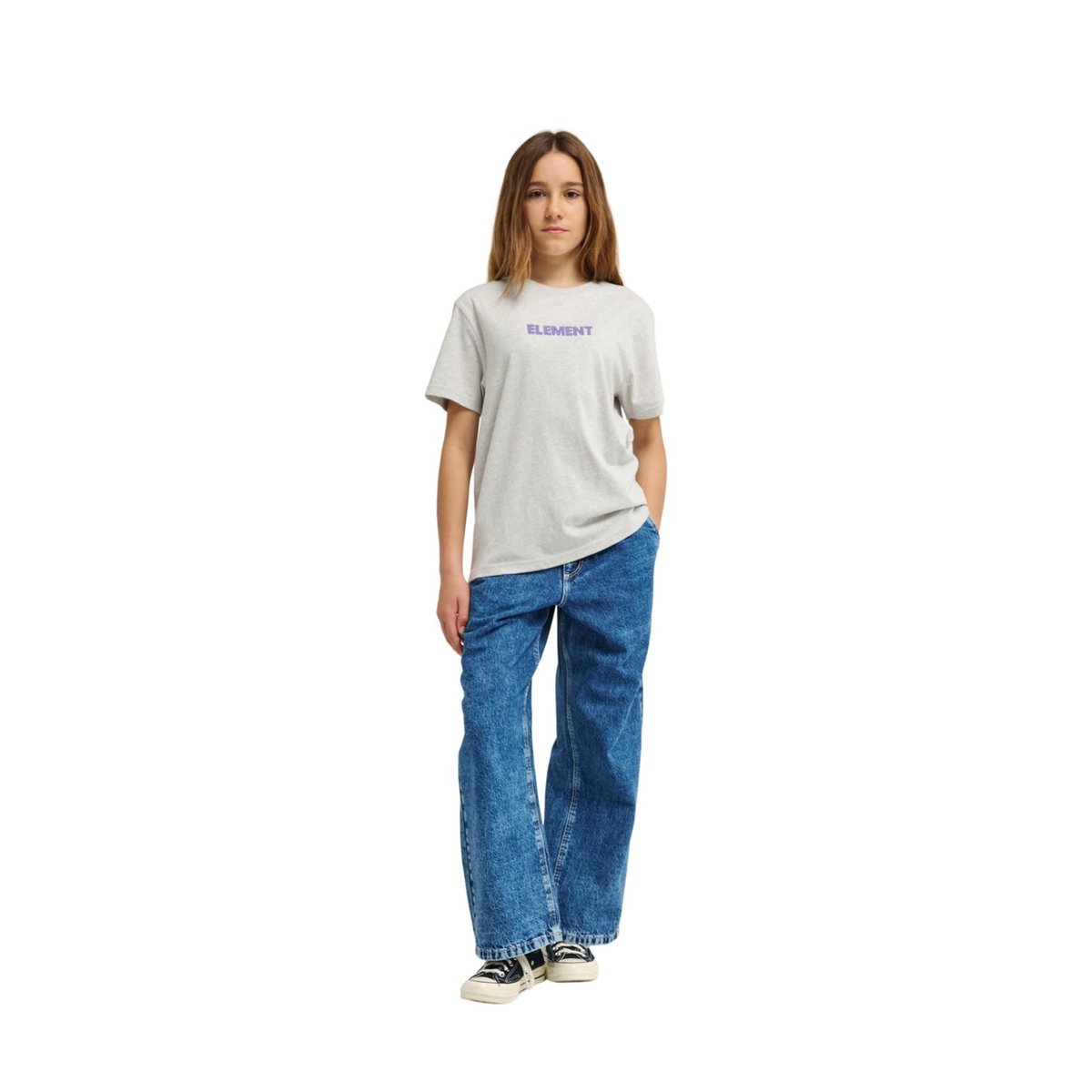 T-Shirt à manches courtes SWAMPS gris mid grey heather, ELEMENT