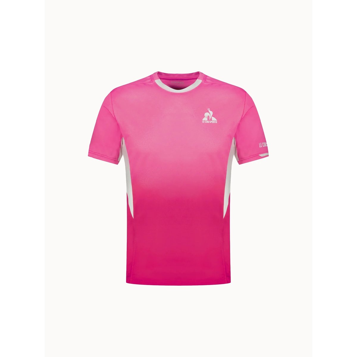 T-shirt Tennis Performance aurora pink, LE COQ SPORTIF