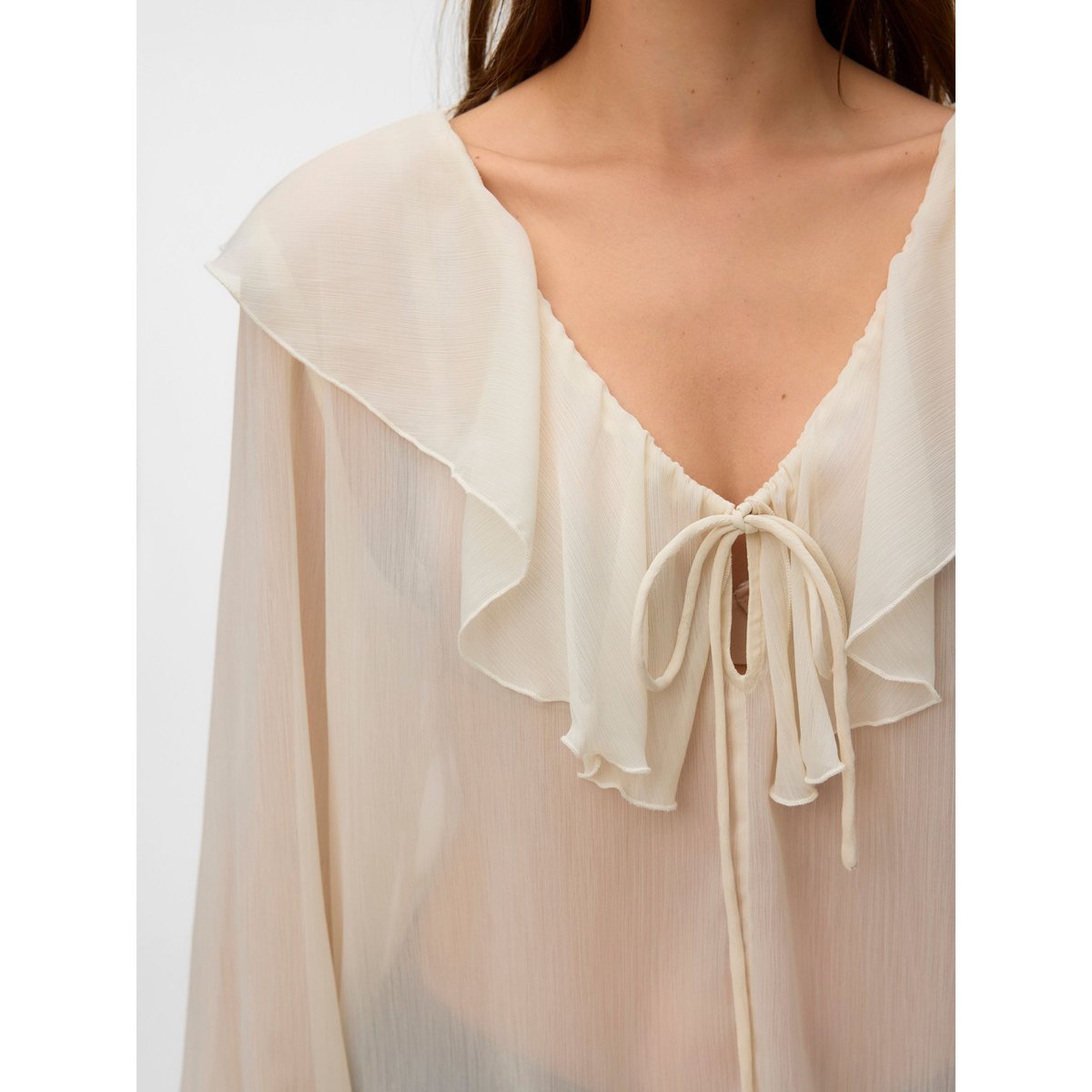 Blouse whitecap gray, VERO MODA