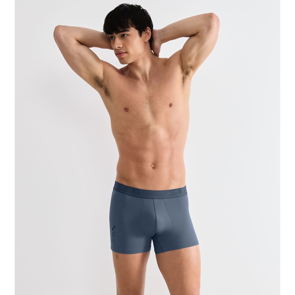 Pack of 2 Base Soft Hipsters denim blue, SLOGGI