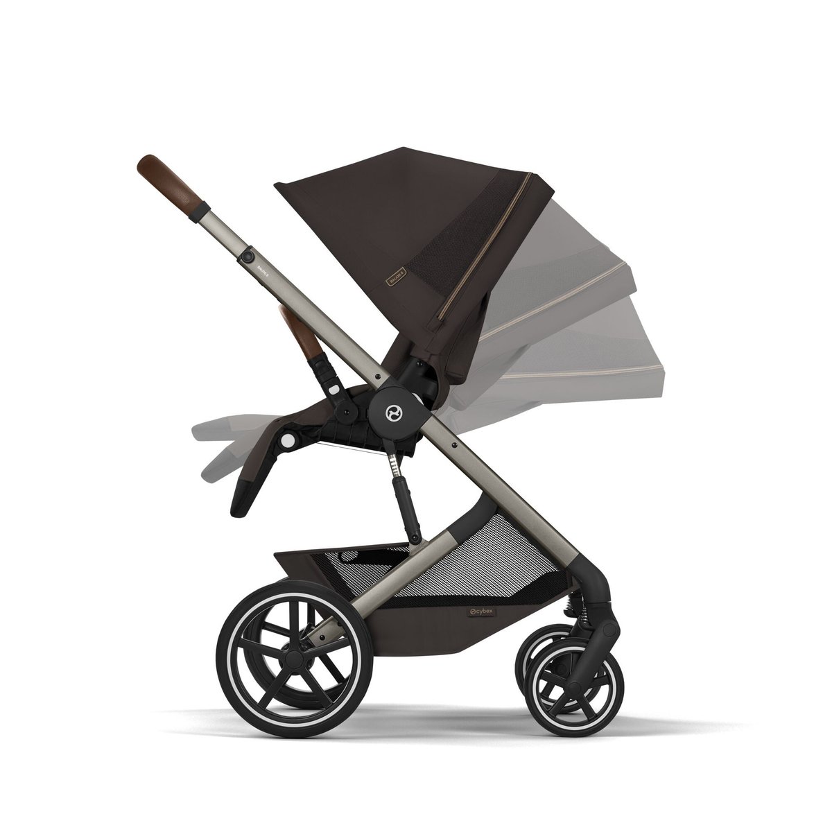 Poussette tout terrain Balios S Lux 4 marron chocolate brown, CYBEX