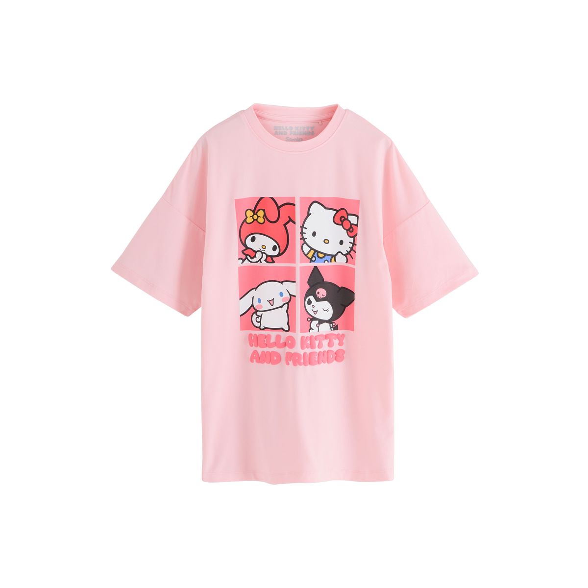 Chemises de nuit hello kitty, lot 2 rose/bleu, NEXT