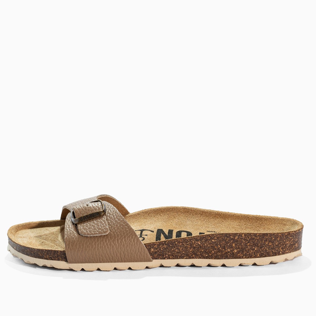 Sandales en cuir ZEPHYR beige, BAYTON