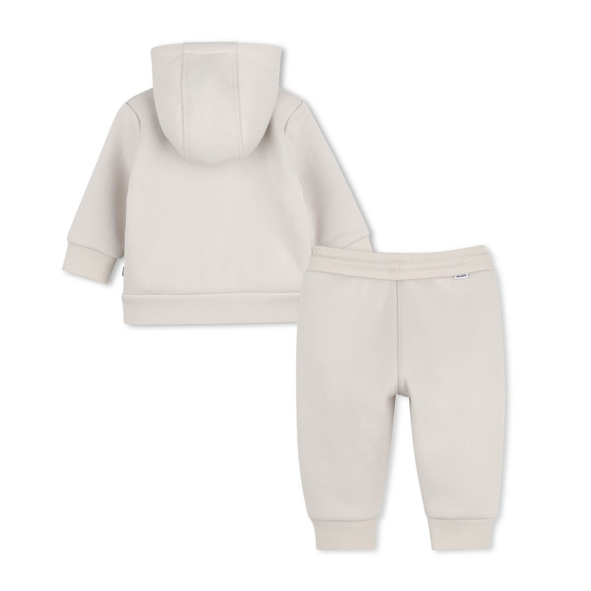 Ensemble cardigan et pantalon ecru puce, BOSS KIDSWEAR