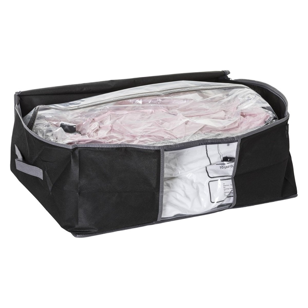 Housse De Rangement Sous Vide Air Store L noir, ATMOSPHERA