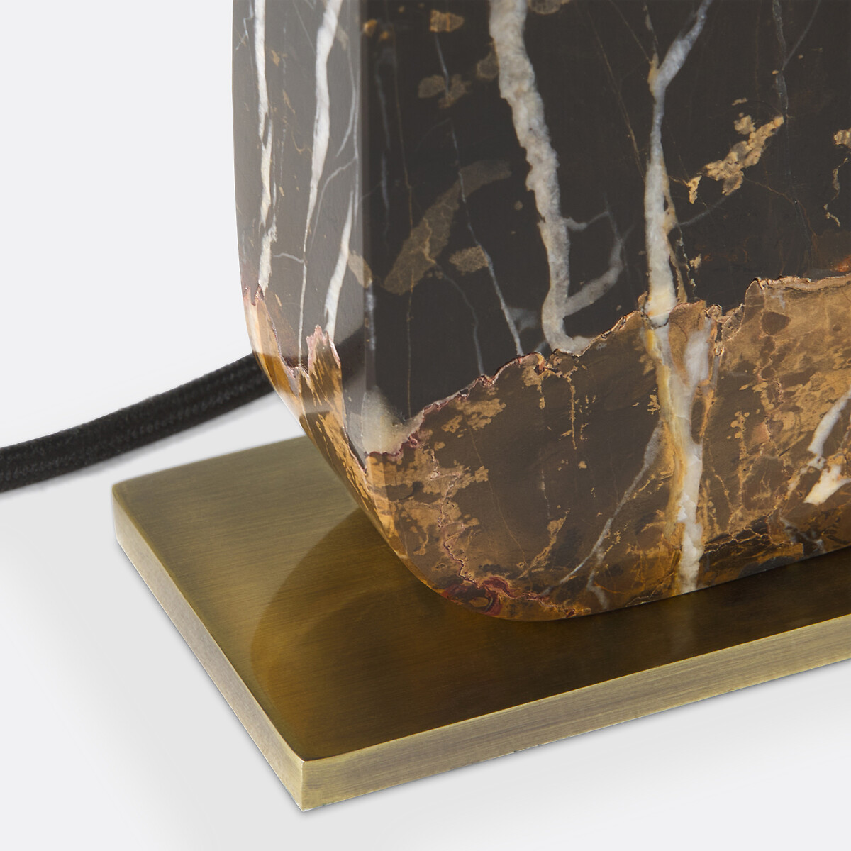 Lampe à poser marbre, Palaz noir, LA REDOUTE INTERIEURS