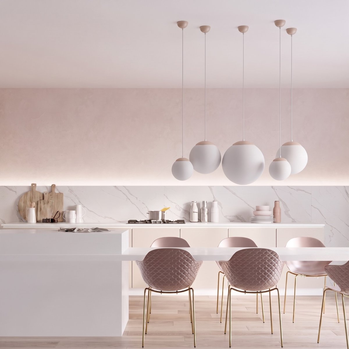 Suspension Acier Taupe E27 1 Ugo taupe, EDEN