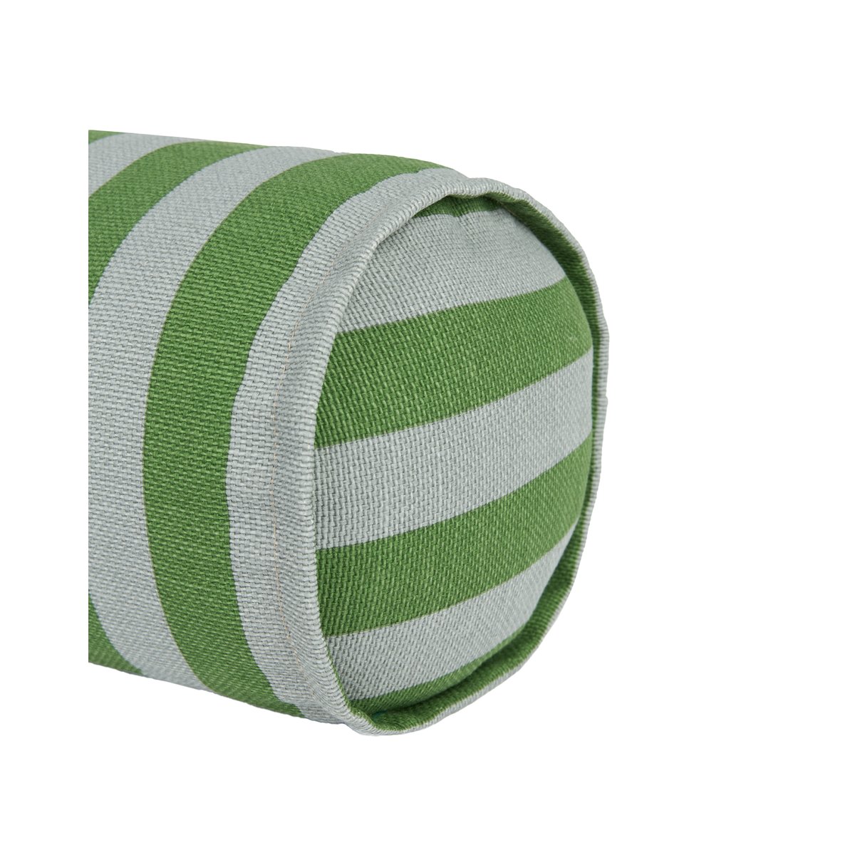Coussin traversin VIBES rayures vert / bleu, NOBODINOZ