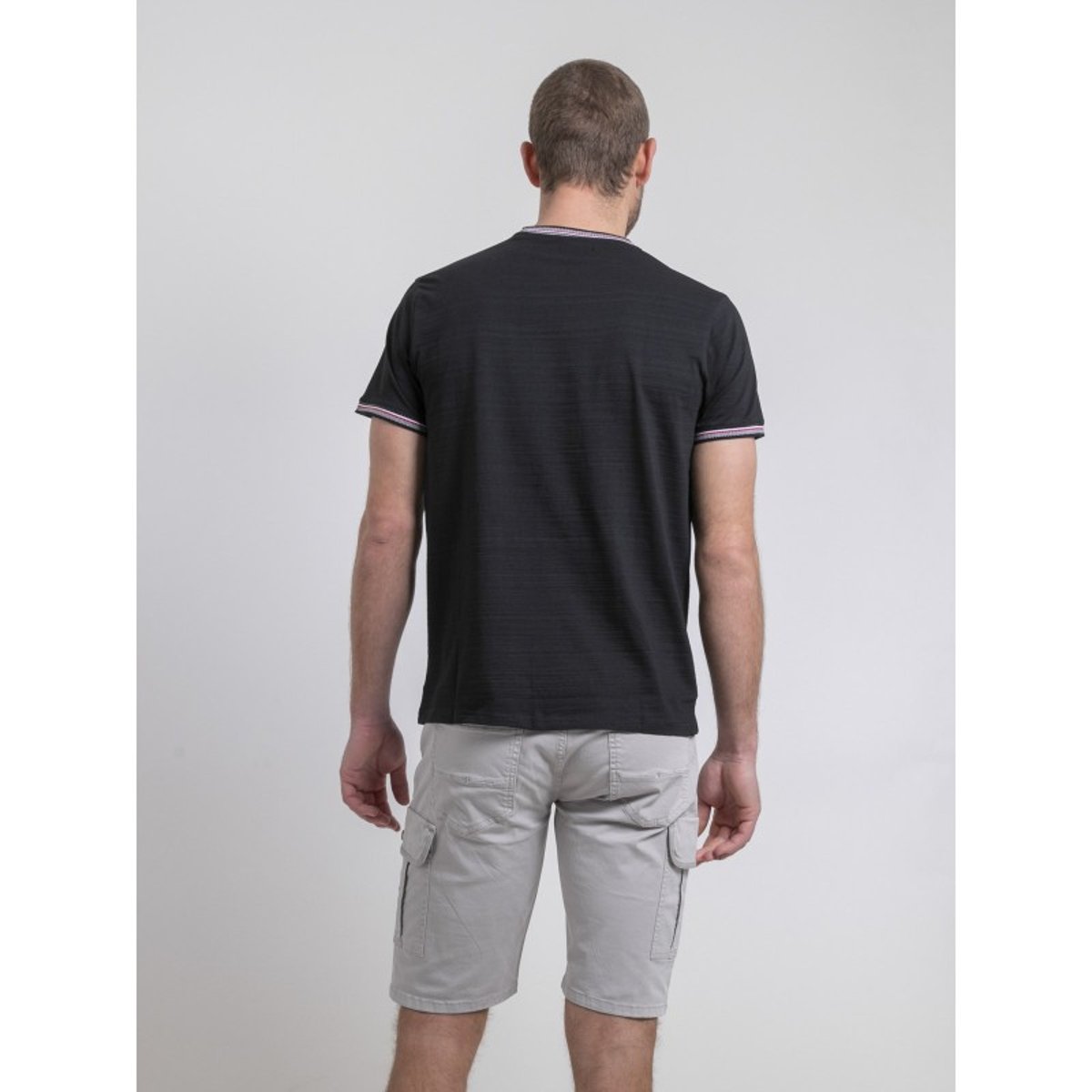 T-shirt Col Rond Nopilias noir, RITCHIE