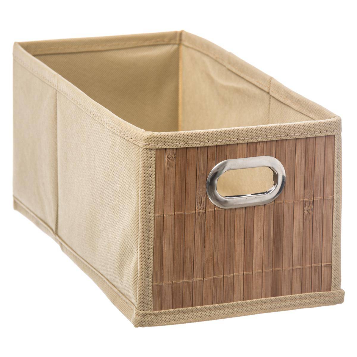 Panier à lattes en bambou MIX'N MODUL marron, 5FIVE SIMPLY SMART