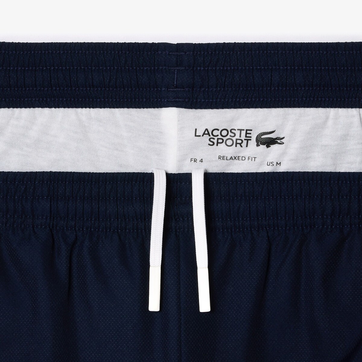 Calças de fato de treino desportivo leves marinho, LACOSTE