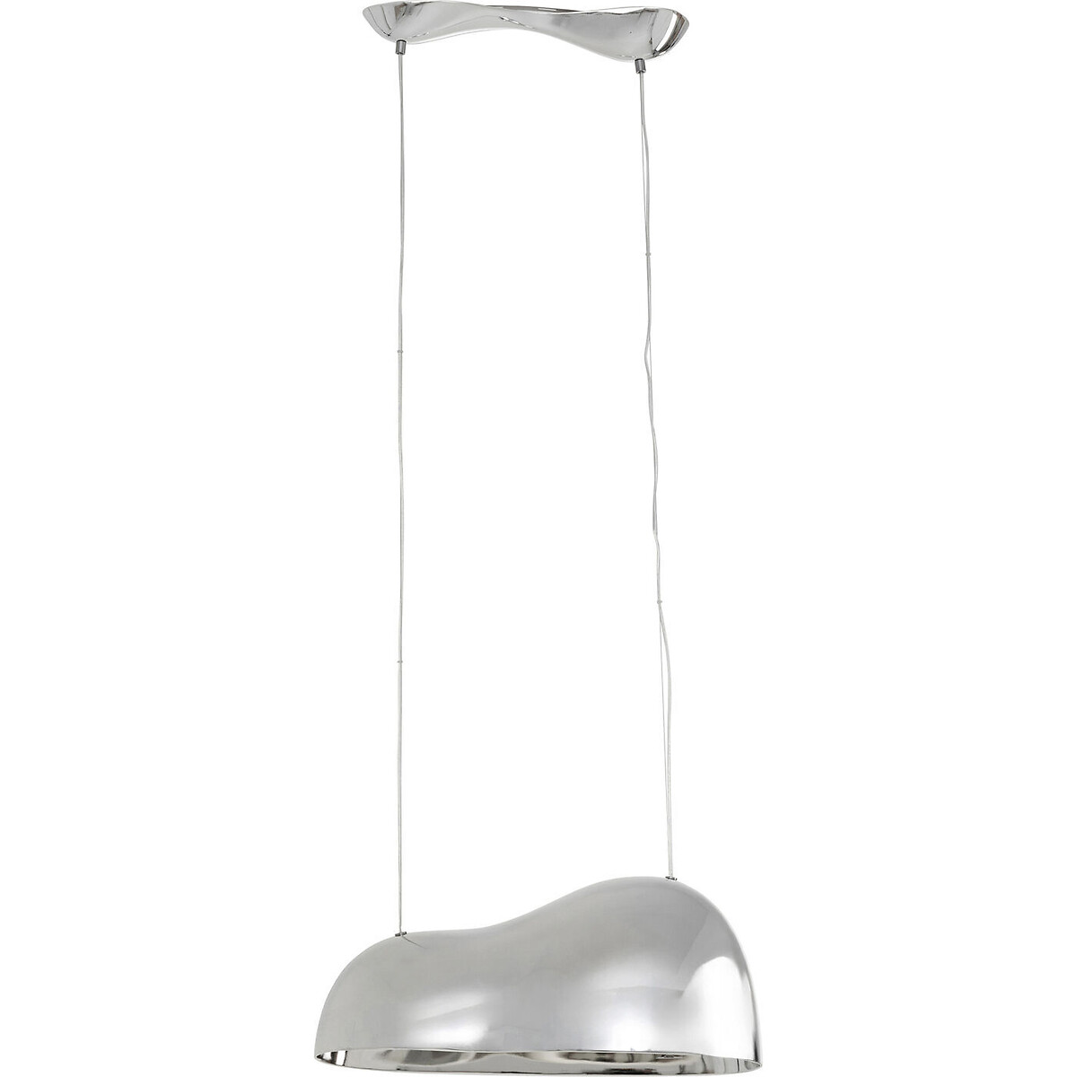 Suspension Cloud Beam Double silver 70cm argent, KARE DESIGN