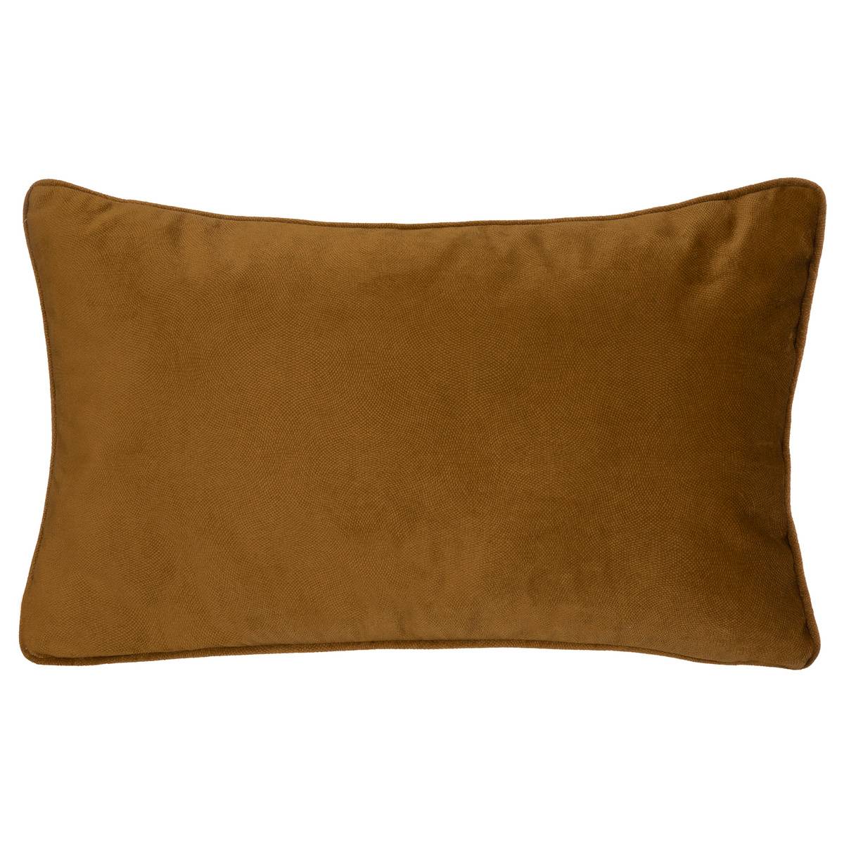 Coussin déhoussable LILOU mordoré, ATMOSPHERA