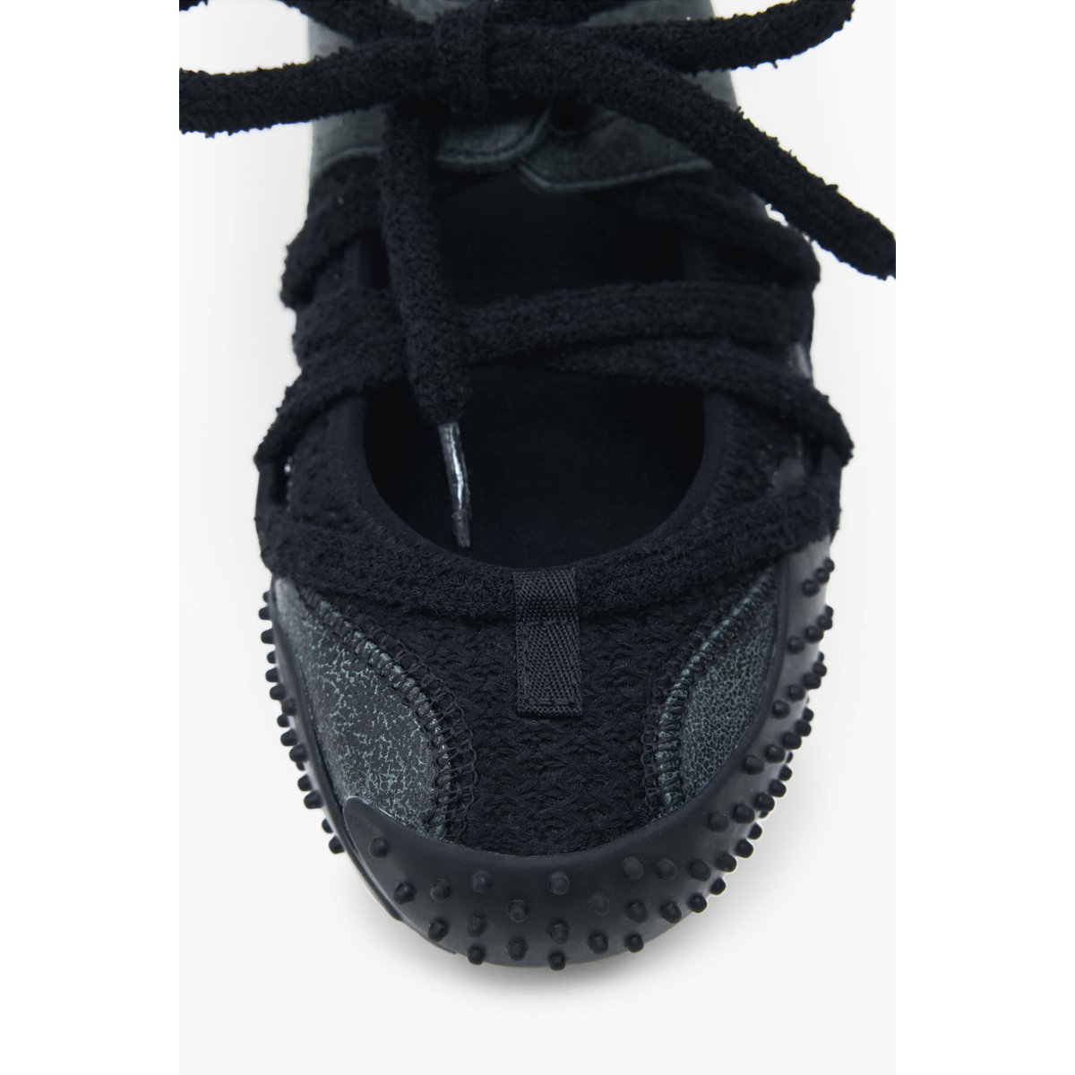 Chaussure en cuir à lacets noir, DESIGUAL