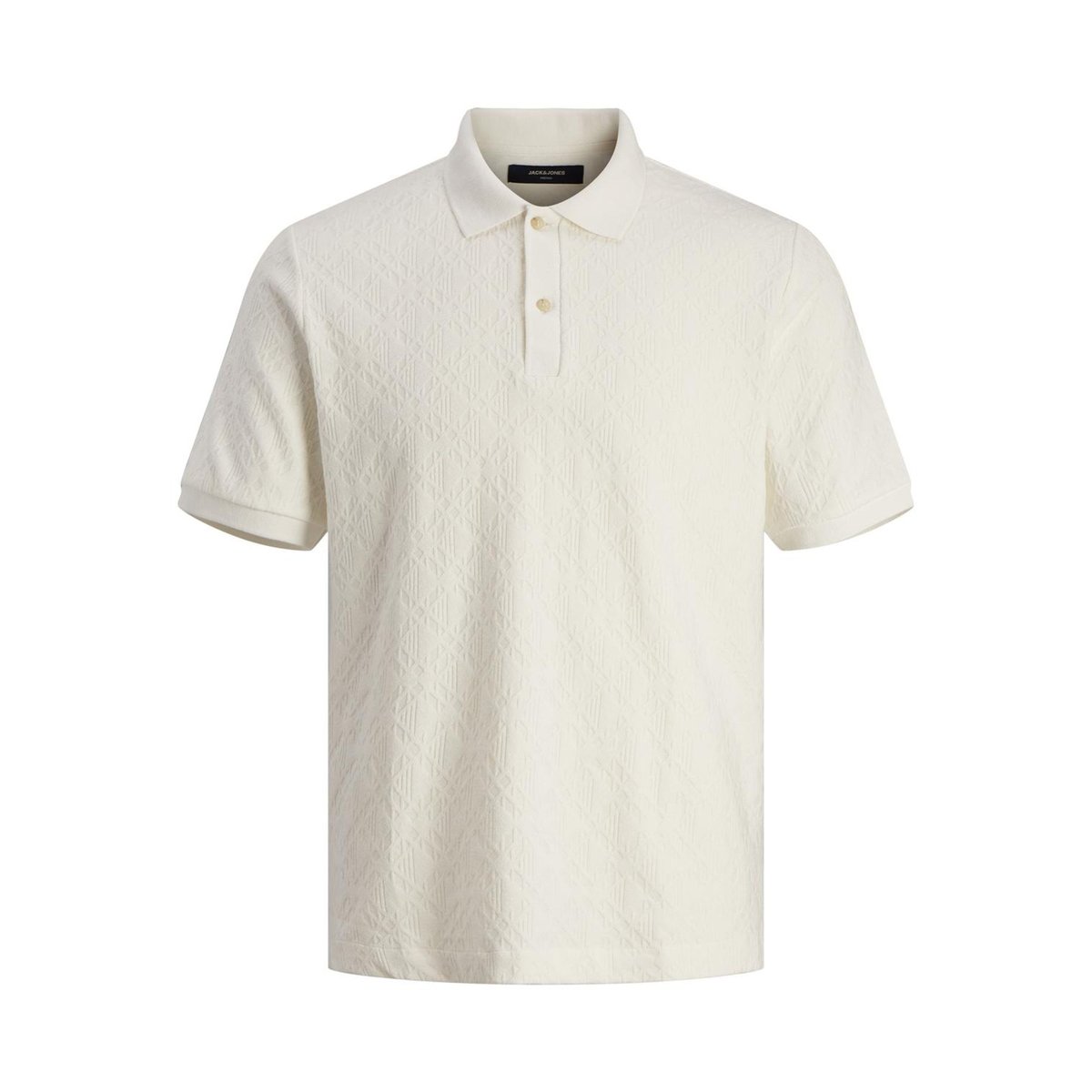 T-shirt Uni T-shirt jaune - white onyx, JACK AND JONES PREMIUM