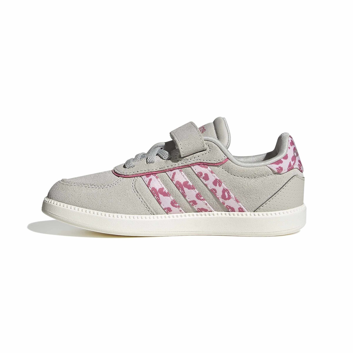 Sapatilhas em pele BREAKNET SLEEK branco rosa, ADIDAS SPORTSWEAR