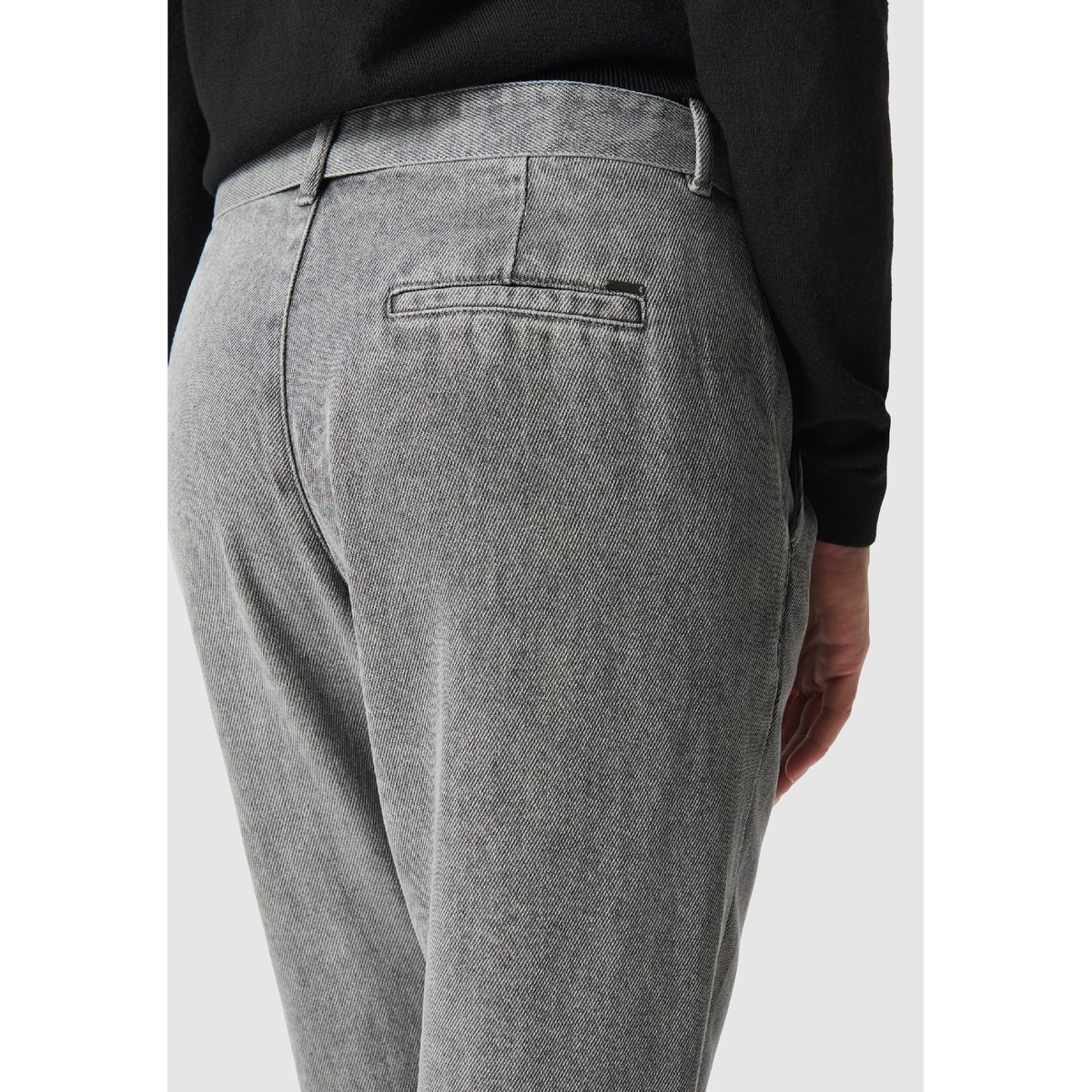 Jean baggy court ANDREA gris clair, IKKS