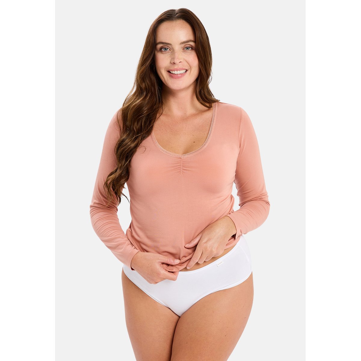 T-shirt thermique CHILL aube rosée, SANS COMPLEXE