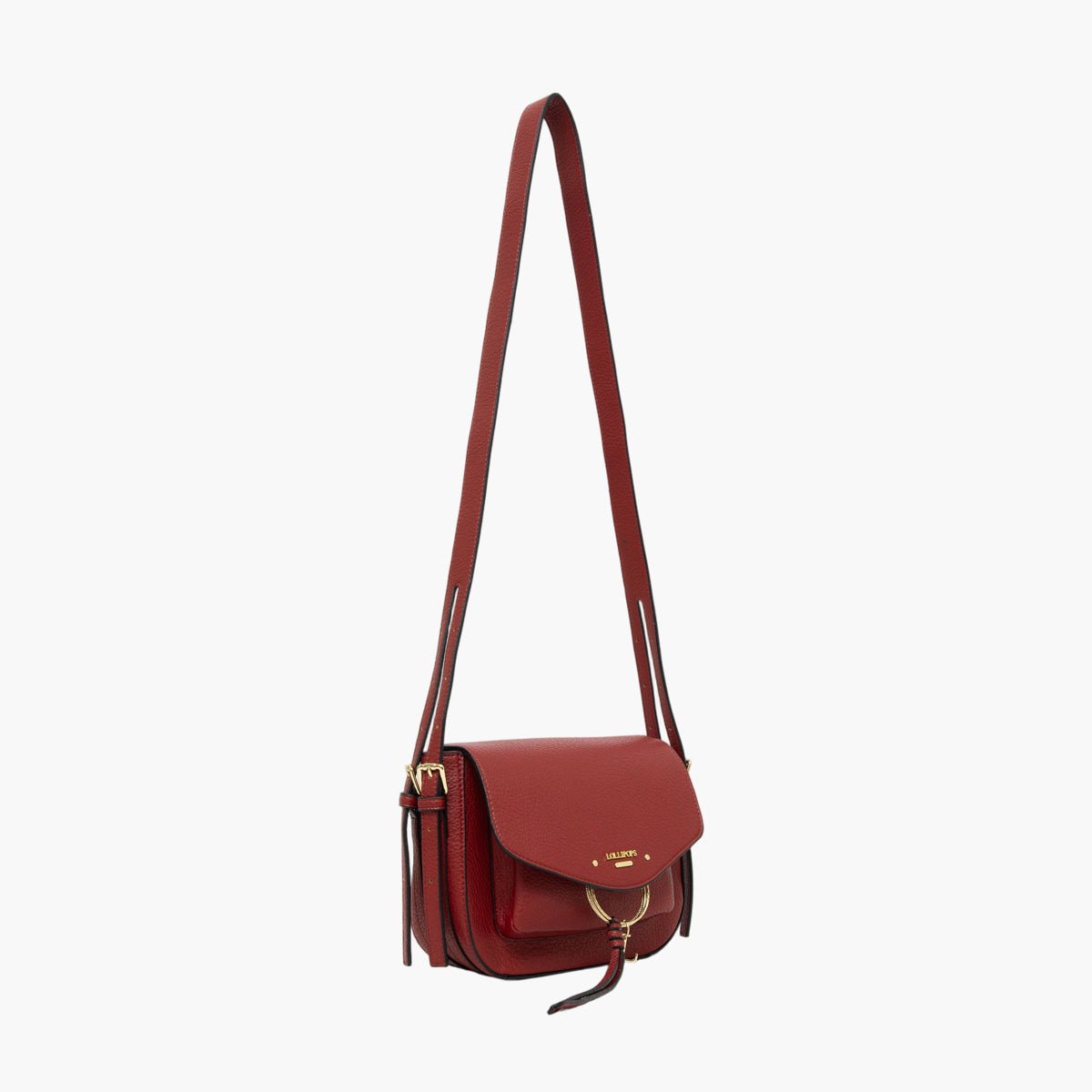 Sac porté épaule  Tatjana doré,rouge, LOLLIPOPS