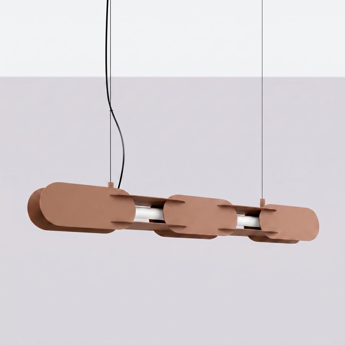 Suspension Acier Moka LED 1 Chain moka, EDEN