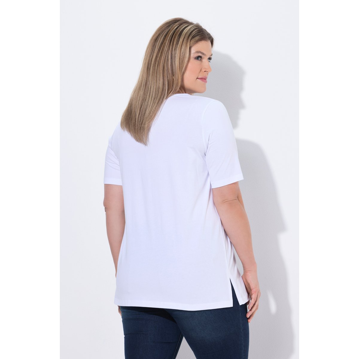 T-shirt imprimé mouette blanc neige, ULLA POPKEN