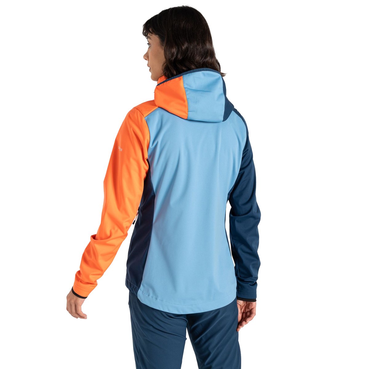 Veste softshell LEXAN bleu pâle / mandarine, DARE 2B