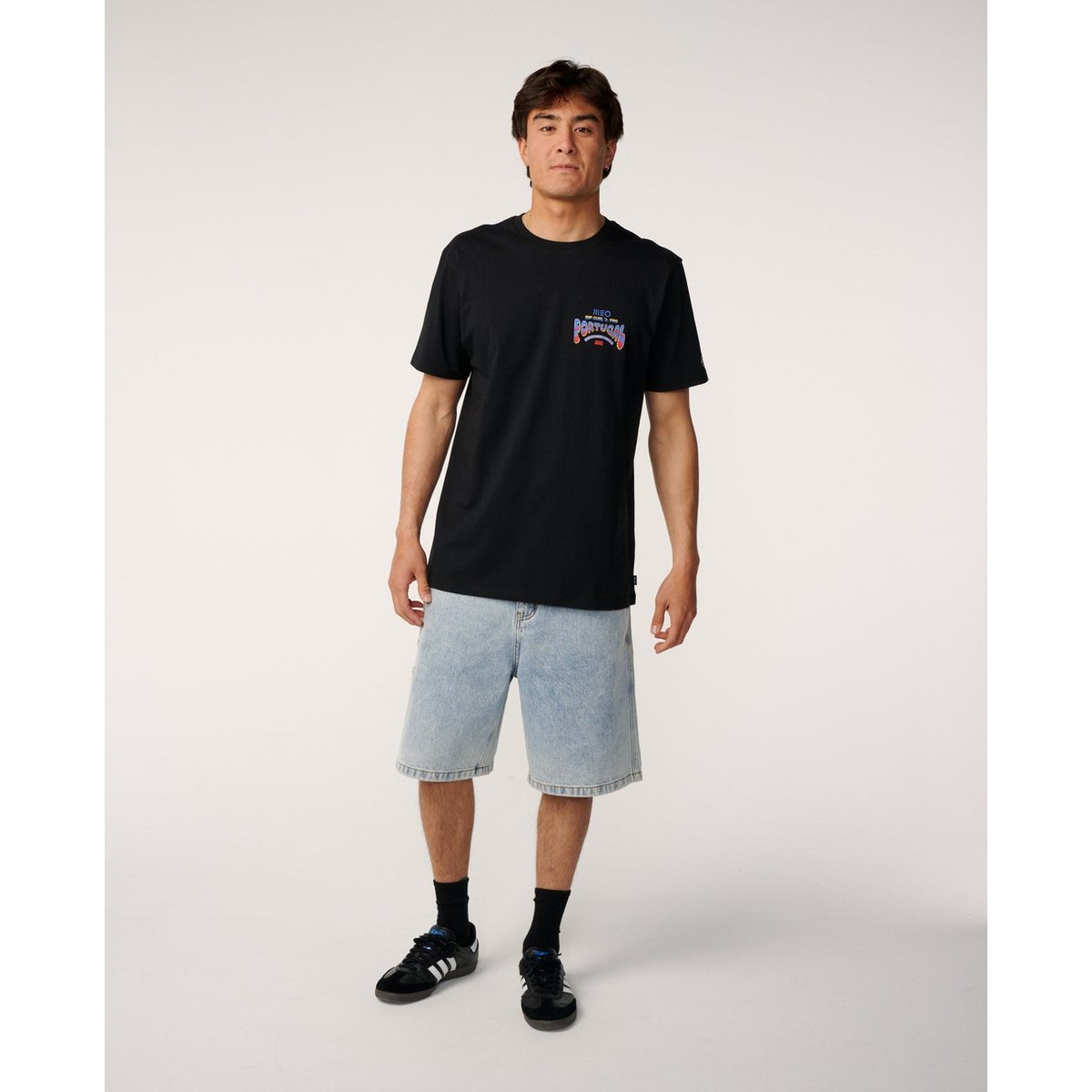 T-shirt relax MEO PENICHE Pro 26 black, RIP CURL