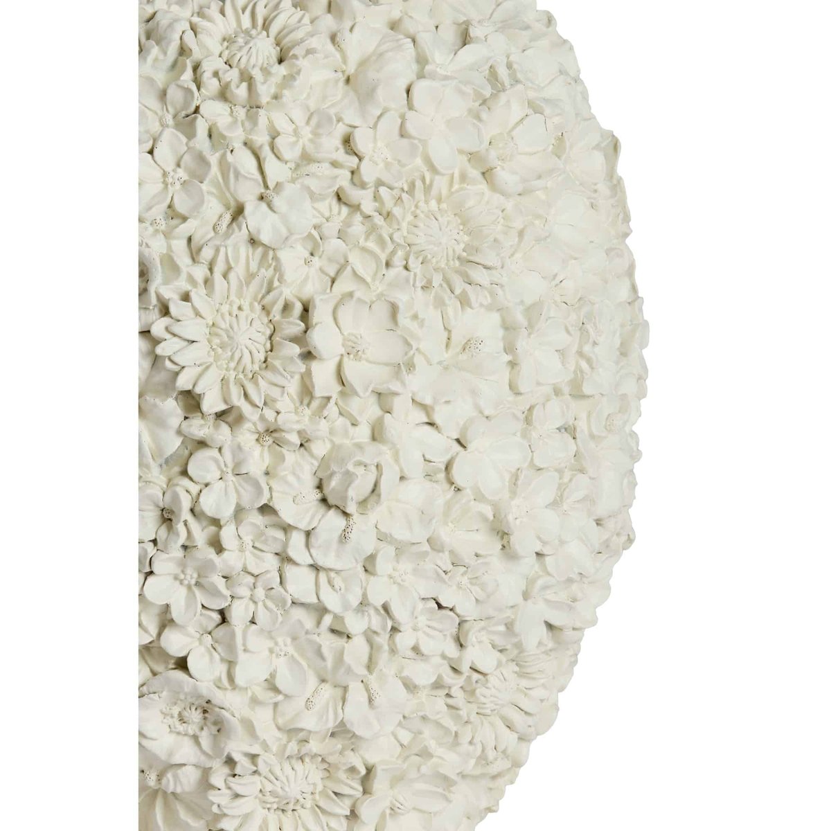 Vase Plastique VIOLETA crème, LIGHT & LIVING