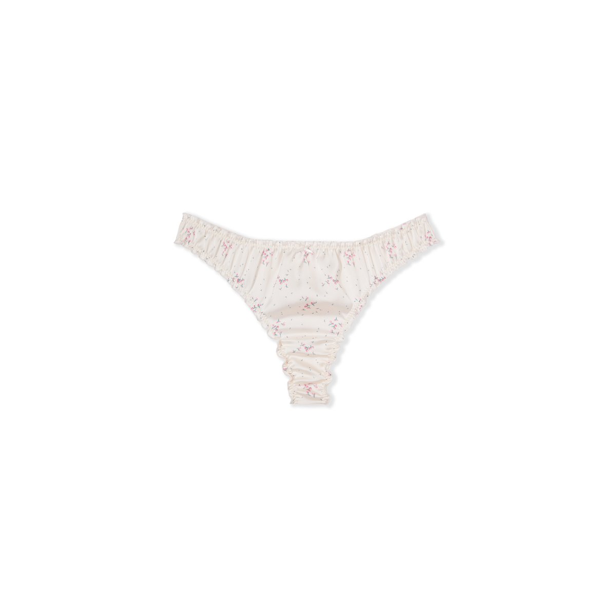 String bloomer satiné NORA SATIN rose, ETAM