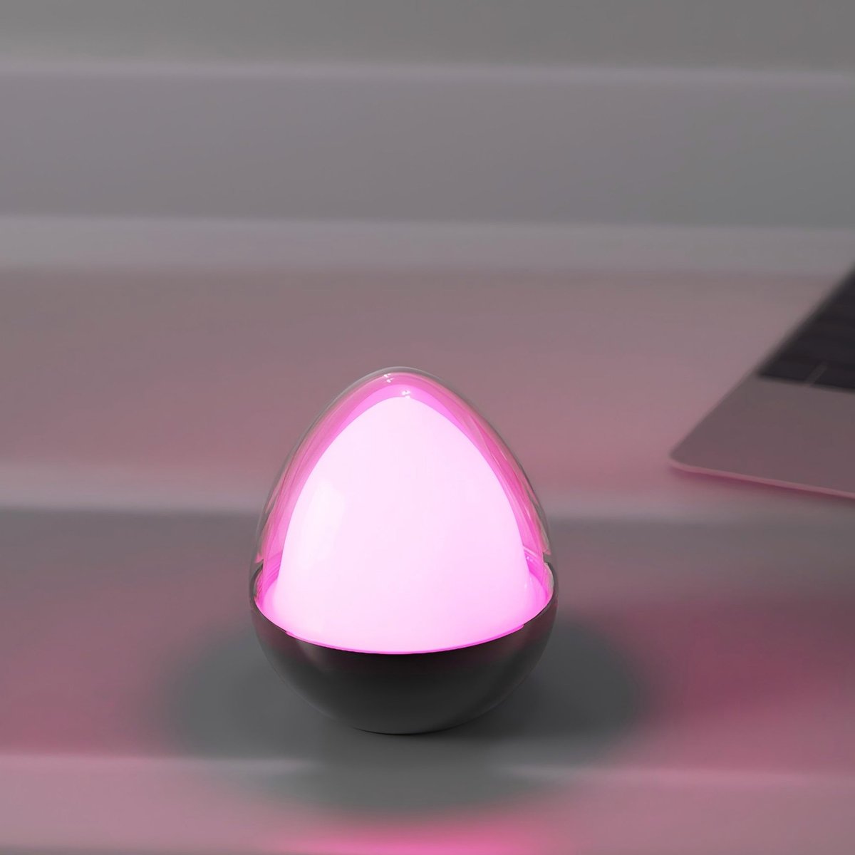 Lampe de table sans fil OVIE noir, LUMISKY