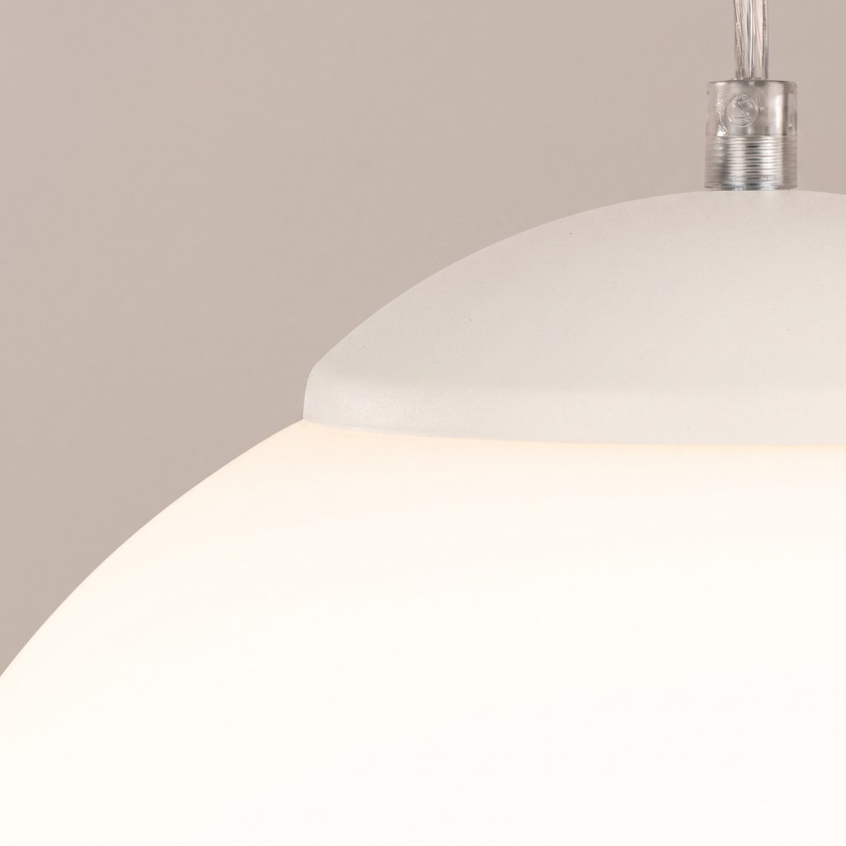 Suspension Acier Beige E27 1 Ugo beige, EDEN