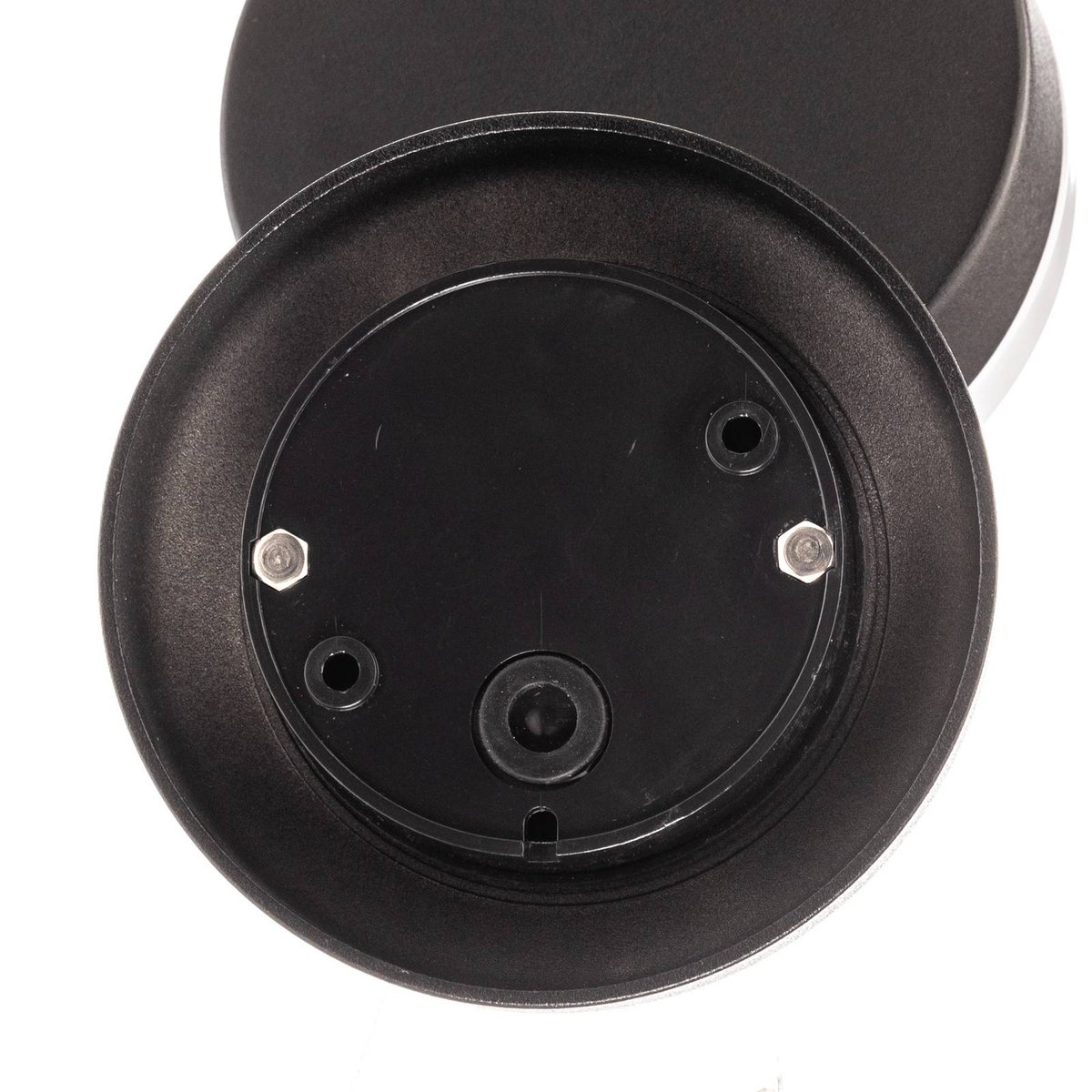 Applique extérieure en aluminium moderne noir, blanc, LINDBY