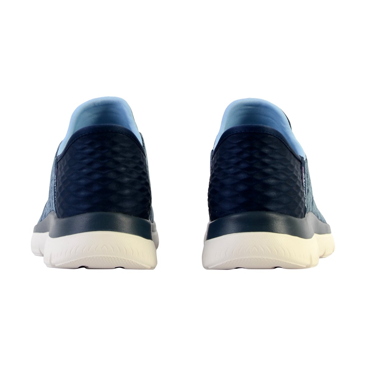 Basket Basse à Lacets Summits Dazzling Haze violet marine, SKECHERS