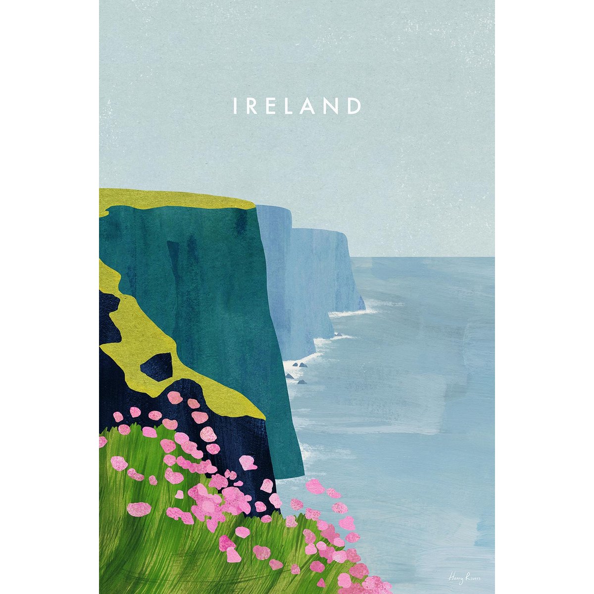 Tableau paysage irelande toile imprimée, HEXOA