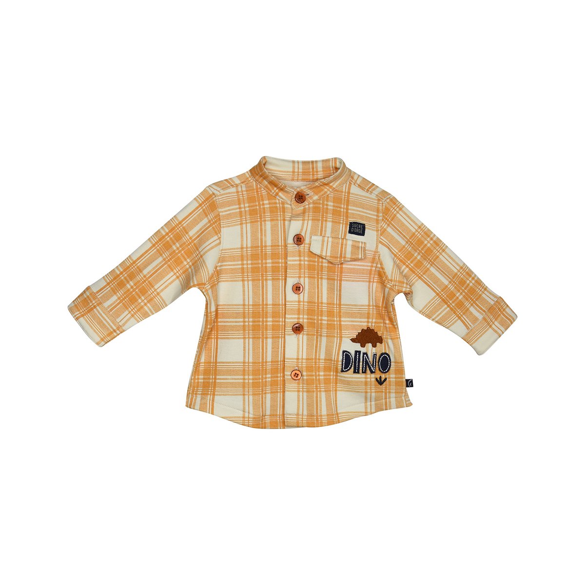 Chemise + pantalon velours friedrich orange, SUCRE D'ORGE