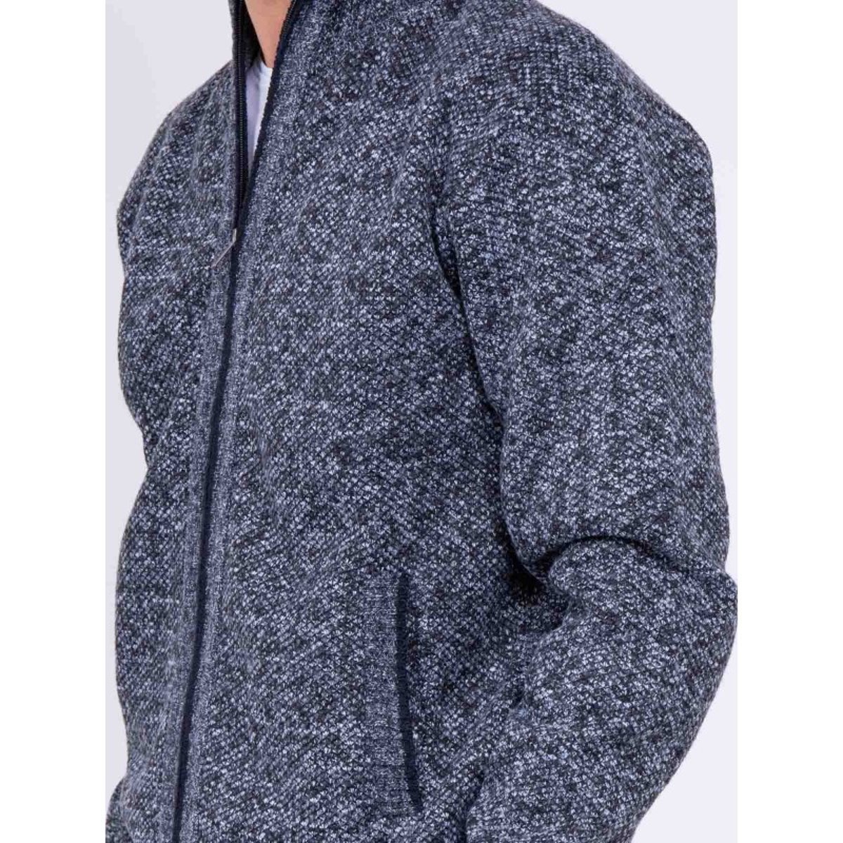 Gilet Zippé Col Montant Labirou gris foncé, RITCHIE