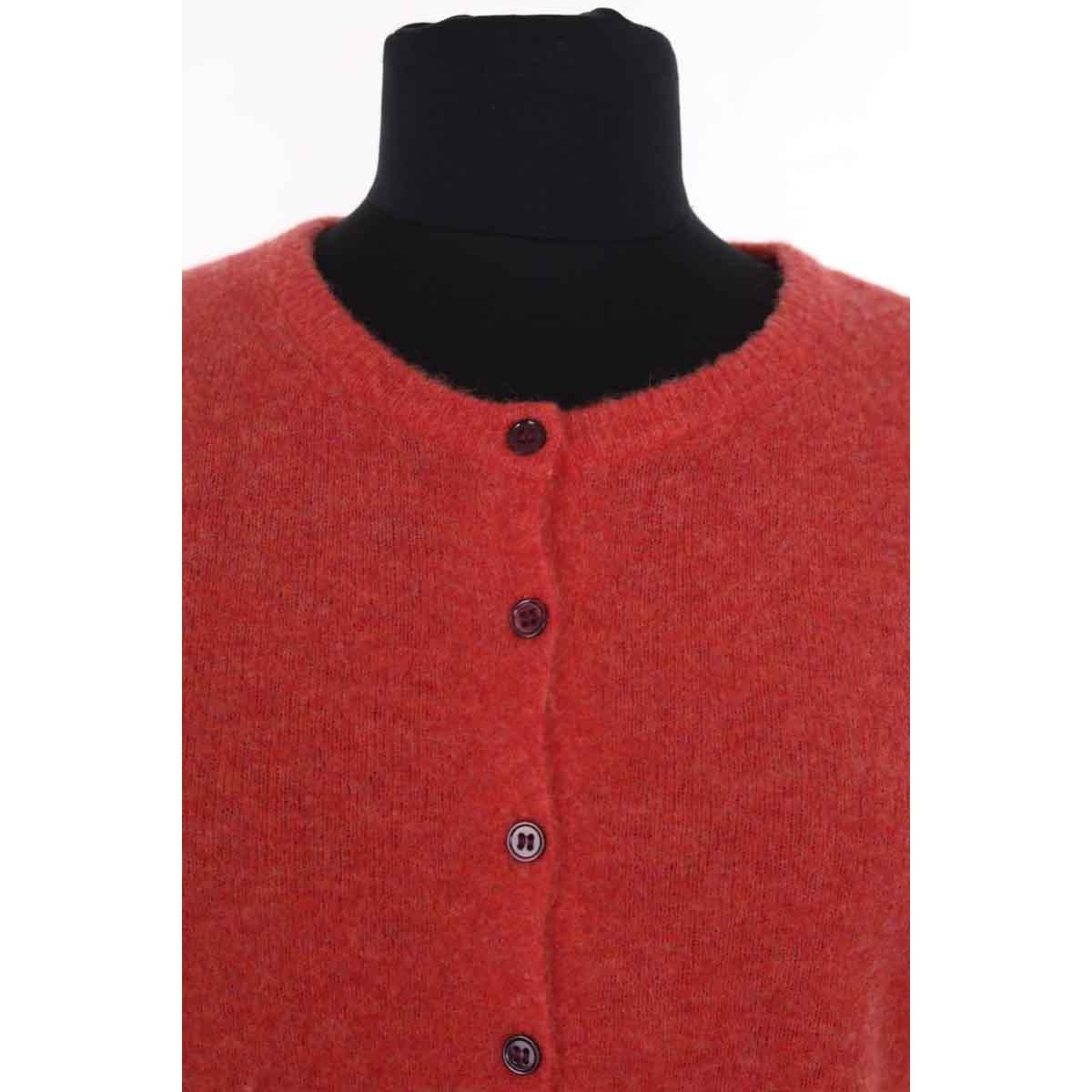 Cardigan - Très Bon État rouge, AMERICAN VINTAGE