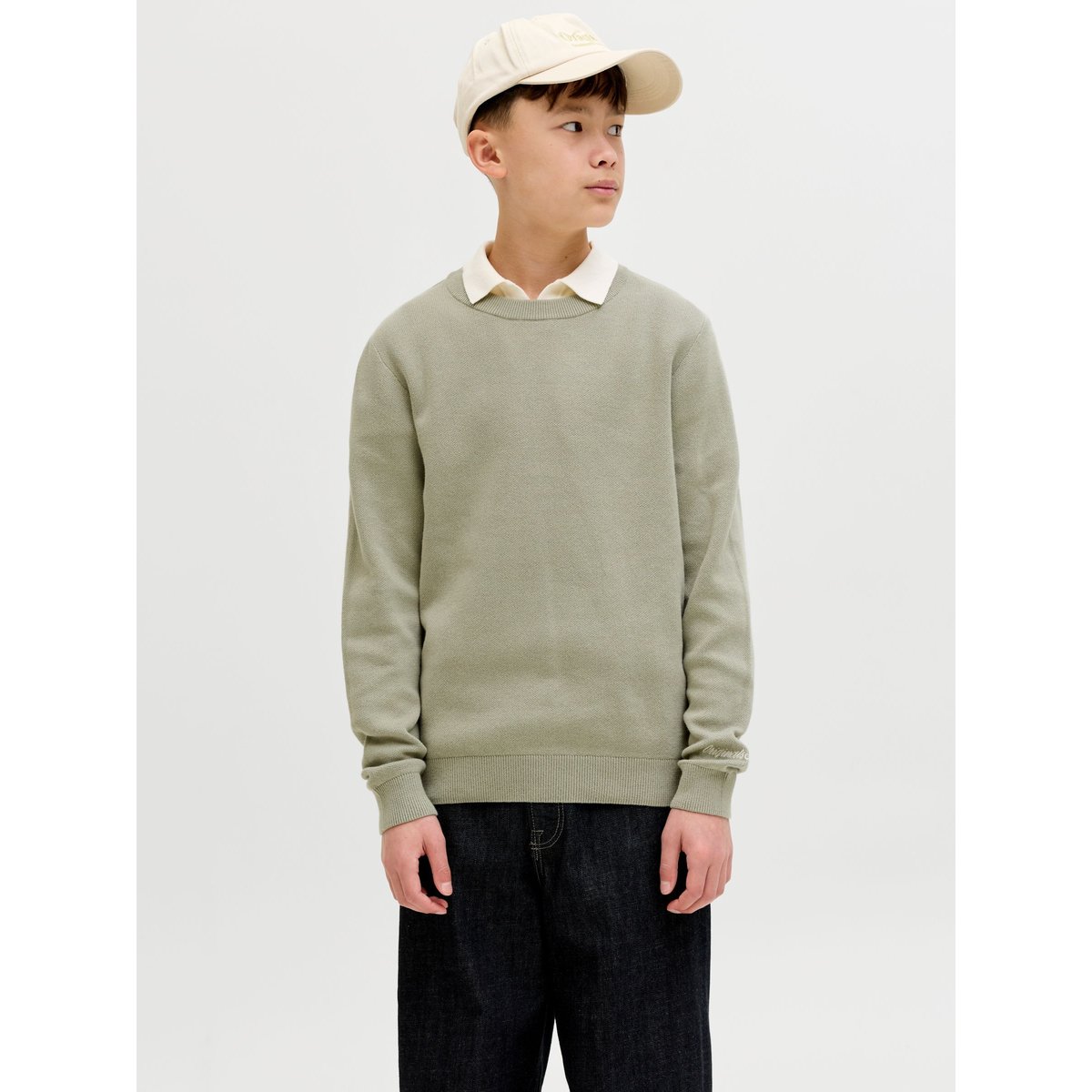 Pull En Maille seagrass, JACK & JONES JUNIOR